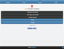 Tablet Screenshot of immobilien-bulgarien.com